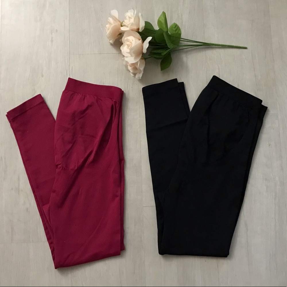 2 Pack Maternity Leggings Bundle